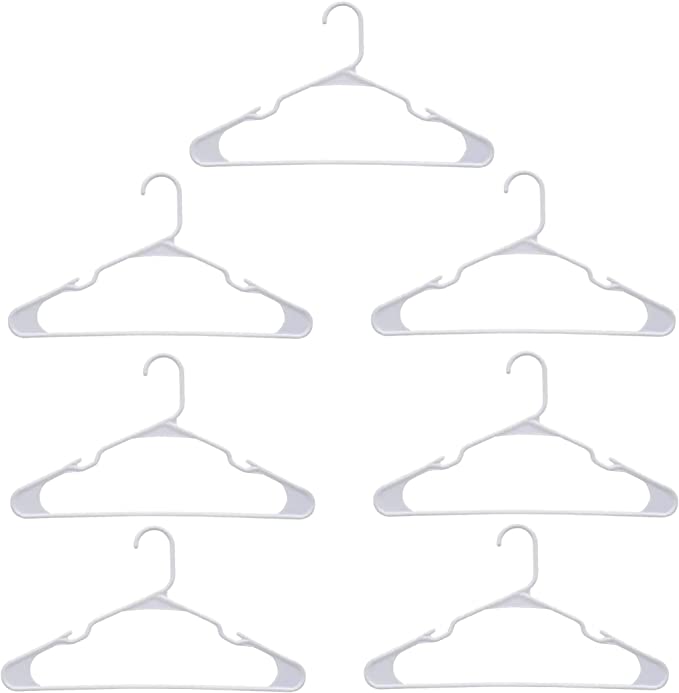 Essentials Clothes Hangers - 7 pack (white)