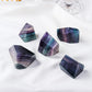 Rainbow Fluorite Polyhedron Ornament Home Decor Crystals