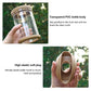 Mini Transparent Imitation Glass Hydroponic Flower Pot / Home Vase Decor Plant Pots