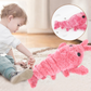 Pet Toys Electric Jumping Shrimp USB Charging Simulation Lobster Funny Cat Plush Pets Toy