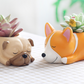 Creative Sleeping Pet Succulent Flower Pot