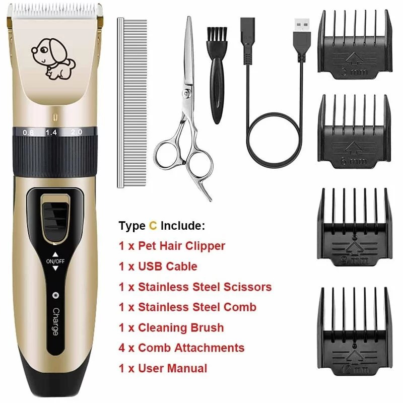 Pet Shaver Grooming Supplies Kit (Various Models/Components available)