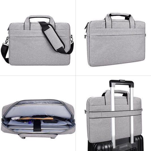 Various Colors Laptop Bag with Shoulder Strap and Roller Luggage Wheel Options