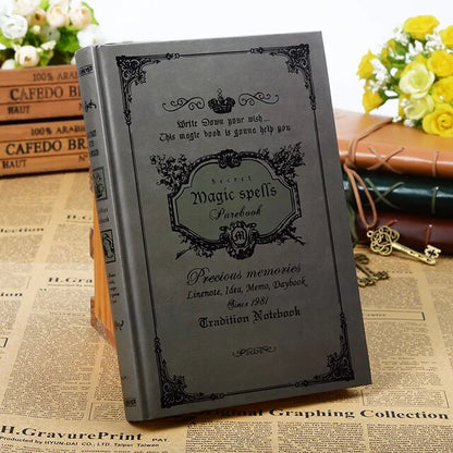 Vintage Magic Book Notebooks