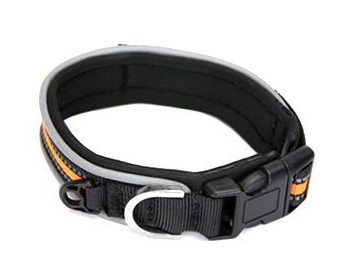 Thick Durable Nylon Comfortable Pet Collars Plus Velcro and Luminous Safety Neoprene Dog Cat Collars