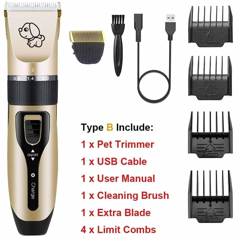 Pet Shaver Grooming Supplies Kit (Various Models/Components available)