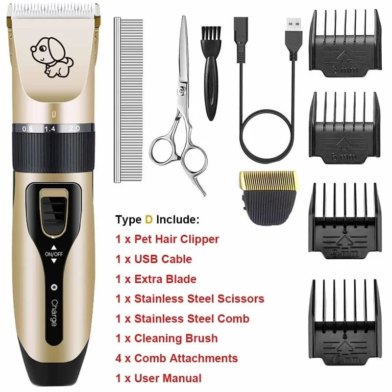 Pet Shaver Grooming Supplies Kit (Various Models/Components available)