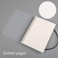 Plastic Cover Bound Spiral Coil A5 and A6 Notebooks - Various Styles