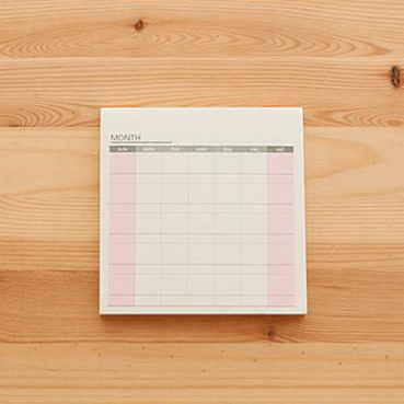 Weekly, Monthly, & Work Planner Tear off Paper Notepads