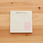 Weekly, Monthly, & Work Planner Tear off Paper Notepads