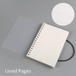 Plastic Cover Bound Spiral Coil A5 and A6 Notebooks - Various Styles