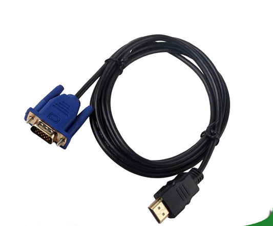 HDMI to VGA Adapter Cable For Computer Projector Monitor