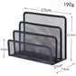 Mesh Metal Home Office Desk-Organizer Book Shelves