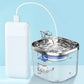 Pet Cat Dog Stainless Steel Automatic Circulation Intelligent Fountain Water Dispenser Pets Accessories