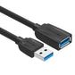 Male To Female USB Extension Cable for Computer Mouse Wireless Network Card