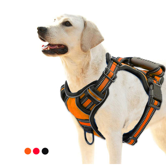 No Pull Breathable Reflective Dog Pet Harness Harness Vest