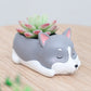 Creative Sleeping Pet Succulent Flower Pot
