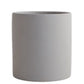 Nordic Industrial Style Colorful Ceramic Flowerpot, Succulent, Planter Cylindrical Shape With Optional Hole Tray