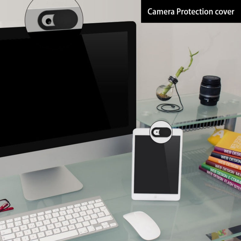 Illimon Plastic Camera Privacy Screen for Laptop, Tablet, Computer, Mobile Phones - Anti Hacker Camera Protection Cover