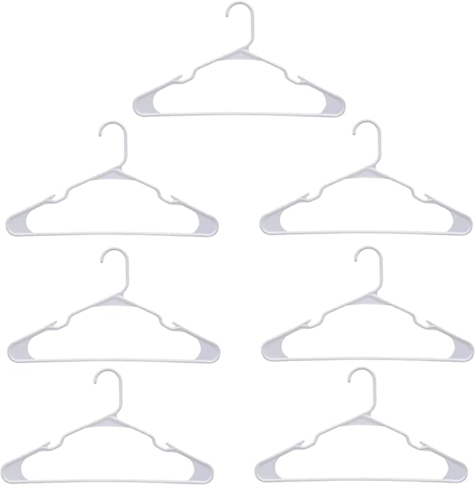 Essentials Clothes Hangers - 7 pack (white)