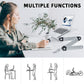 Rainbean Adjustable Laptop Stand / Laptop Desk with Cooling Fans, Workstation Desk with Mouse Pad