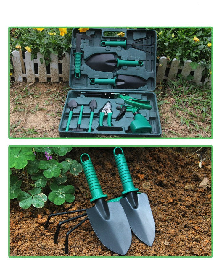 Household Soil Loosening, Shovel, Planting Tool 5 Piece or 10 Piece Set