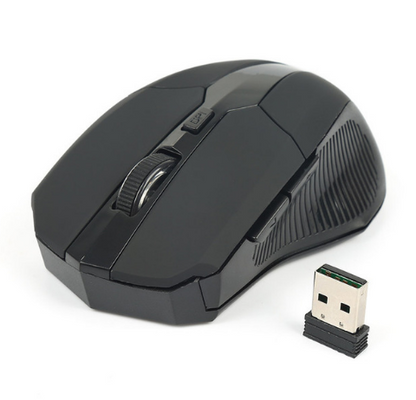 Aokid 2.4GHz 1600 DPI Ergonomic Wireless Optical Mouse USB 2.0 Receiver for PC Laptop