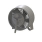 Style Selections: 8-Inch 3-Speed Indoor Gray Desk Fan
