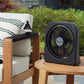 Better Homes & Gardens 9" Dual Power Portable Fan, Indoor/Outdoor Use, 3 Speeds, Black