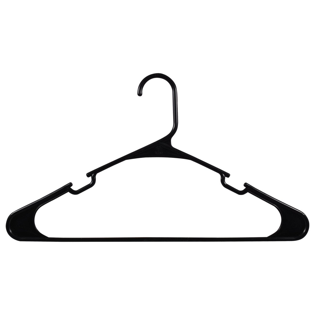 Essentials Clothes Hangers - 7 pack (black)